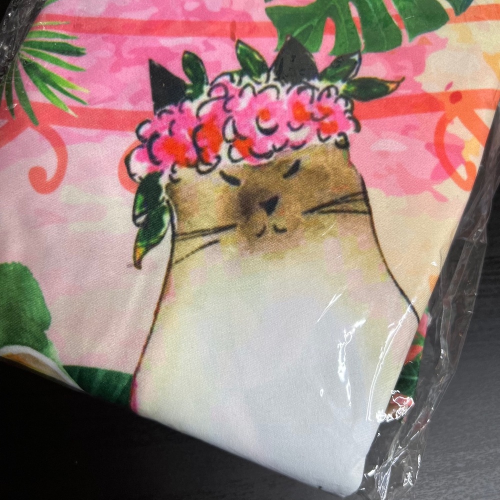 Hula Cats Beach Roundie BNIB